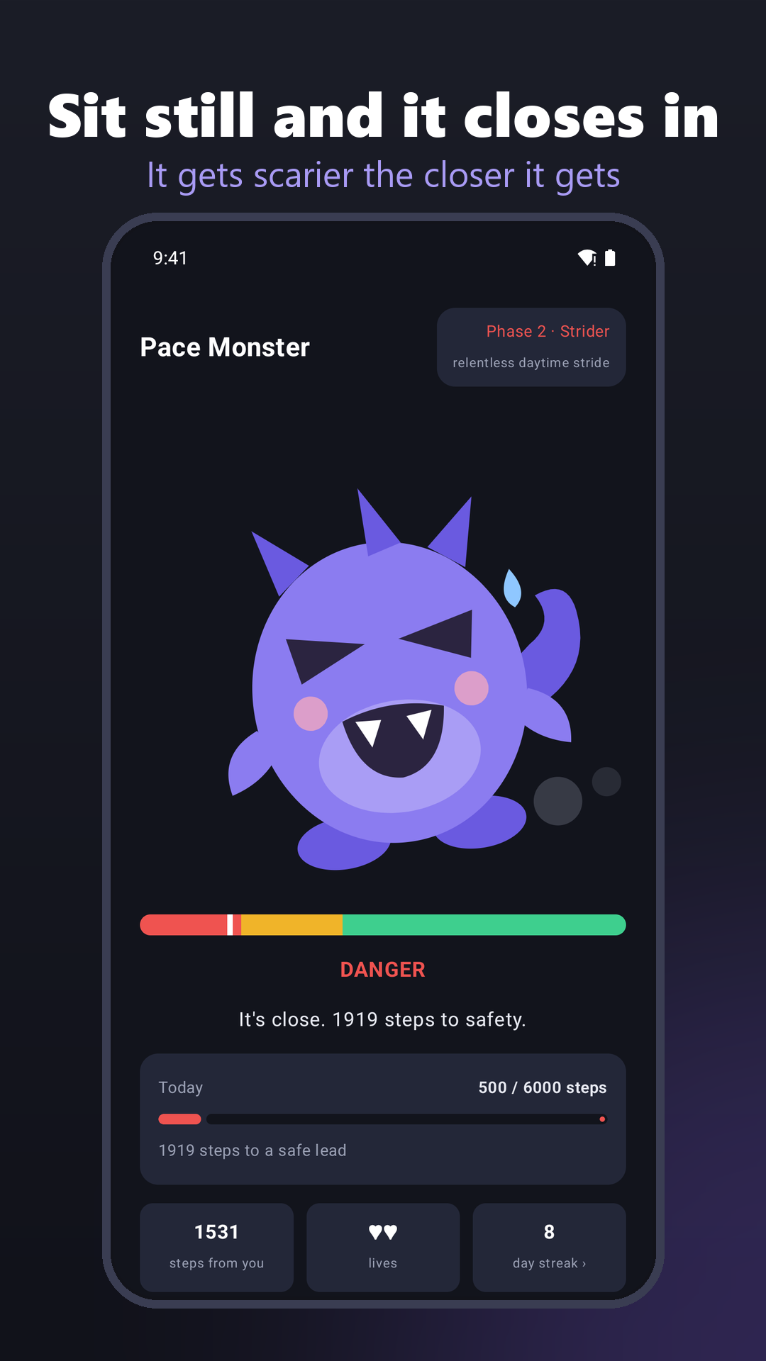 Home screen in danger